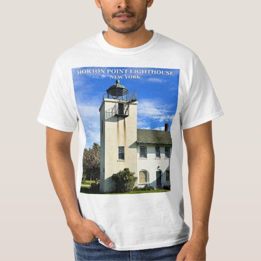 Phare de Horton Point, New York T-Shirt (Devant)