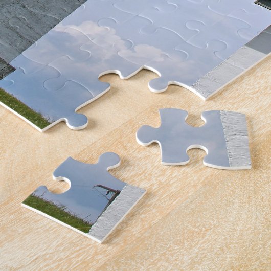 Phare de Judith de point, puzzle d'Île de Rhode (Côté)