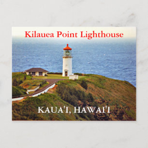 Phare de Kilauea Point, Kaua'i, Carte postale Hawa