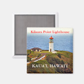 Phare de Kilauea Point, Kaua'i, Hawai'i Magnet (Recto/Verso)