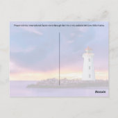 Phare de la poste - Carte postale (Dos)