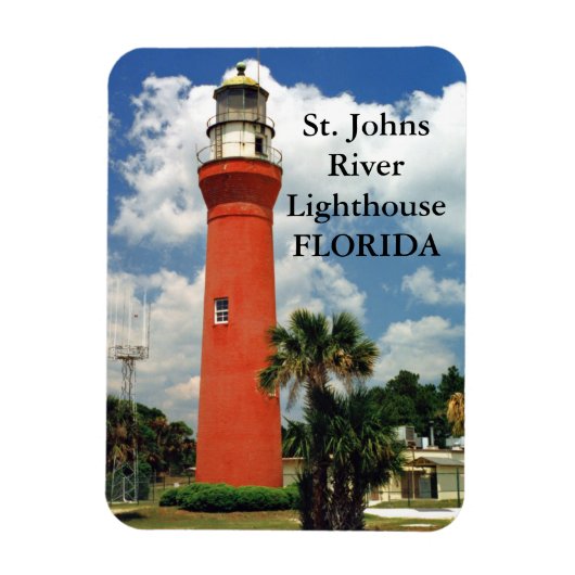 Phare de la rivière St. Johns, Floride Magnet (Vertical)