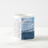 Phare de l'île rose, Rhode Island Mug (Centre)
