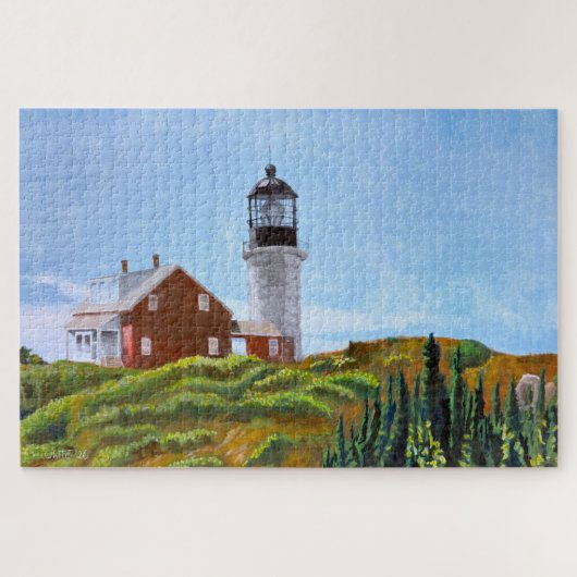 Phare de l'île Seguin 1014 pièces Puzzle (Horizontal)