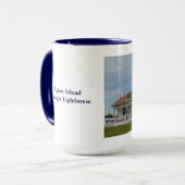 Phare de l'île Tybee Georgia Mug (Devant gauche)