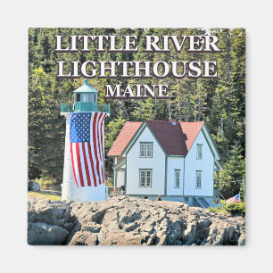 Phare de Little River, Maine Magnet