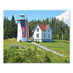 Phare de Little River, Maine, photo