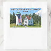Phare de Little River, Stickers Maine (Sac)