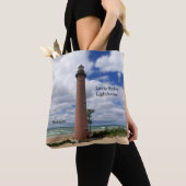 Phare de Little Sable sur tout le sac fourre-tout (De près)