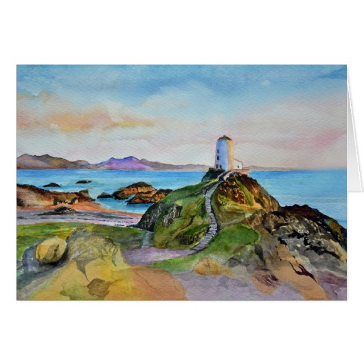 'Phare de Llanddwyn Island' Anglesey (Devant horizontal)