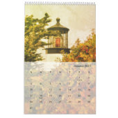 Phare de l'Oregon et de Washington Calendrier (Jan 2027)