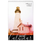 Phare de l'Oregon et de Washington Calendrier (Protection)