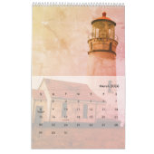 Phare de l'Oregon et de Washington Calendrier (Mar 2026)