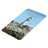 Phare de Machias Seal Island Flexi Magnet (Côté Gauche)
