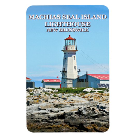Phare de Machias Seal Island Flexi Magnet (Vertical)