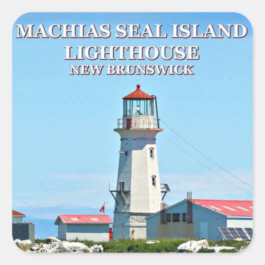 Phare de Machias Seal Island, Stickers Canada (Devant)