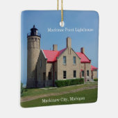 Phare de Mackinac Point ornement carré (Droite)