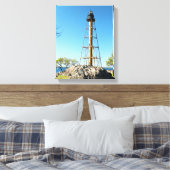 Phare de Marblehead Massachusetts Toile Enveloppée (Insitu(Chambre))