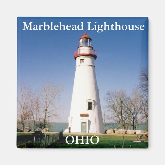 Phare de Marblehead, Ohio Magnet (Devant)