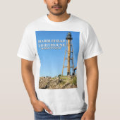 Phare de Marblehead, T-Shirt Massachusetts (Devant)