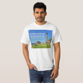 Phare de Marblehead, T-Shirt Massachusetts (Devant entier)