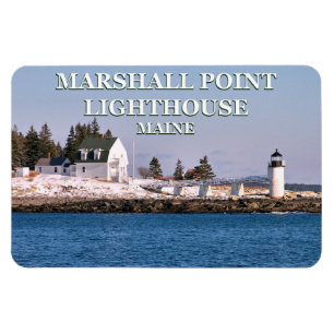Phare de Marshall Point, Maine Flexi Magnet