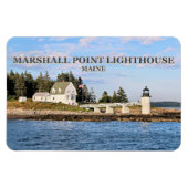 Phare de Marshall Point, Maine Flexi Magnet (Horizontal)
