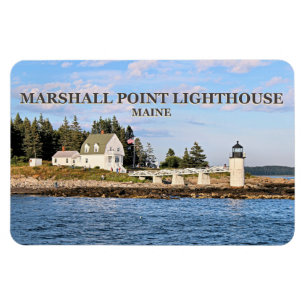 Phare de Marshall Point, Maine Flexi Magnet