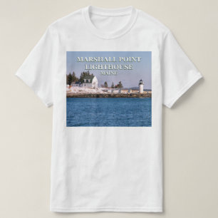 Phare de Marshall Point, Port Clyde Maine TShirt