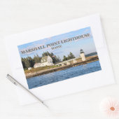 Phare de Marshall Point, Stickers Maine (Enveloppe)
