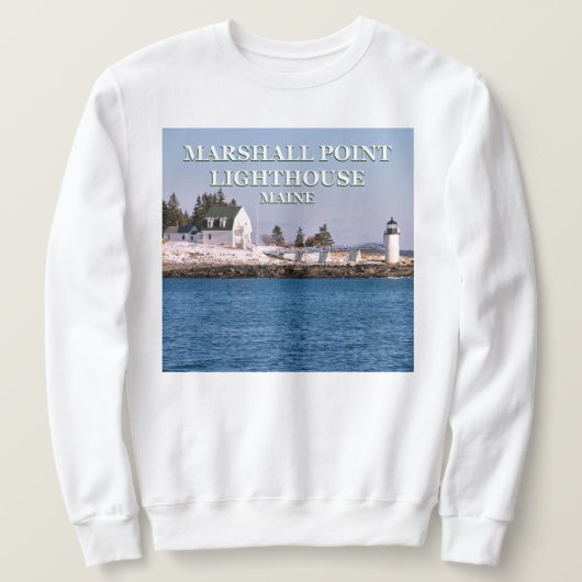Phare de Marshall Point, Sweatshirt du Maine (Design devant)