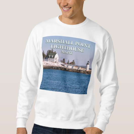 Phare de Marshall Point, Sweatshirt du Maine (Devant)