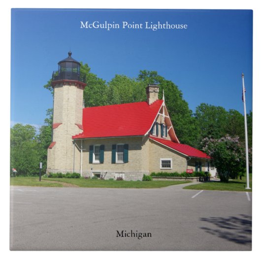 Phare de McGulpin Point en carreau (Devant)