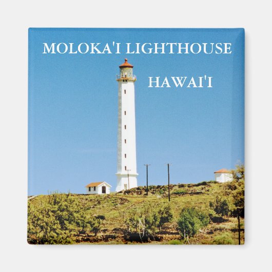 Phare de Moloka'i, Hawai'i Magnet (Devant)