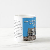 Phare de Mount Desert Rock, Maine Mug (Centre)