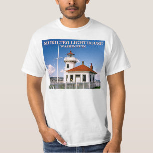 Phare de Mukilteo, T-shirt de Washington