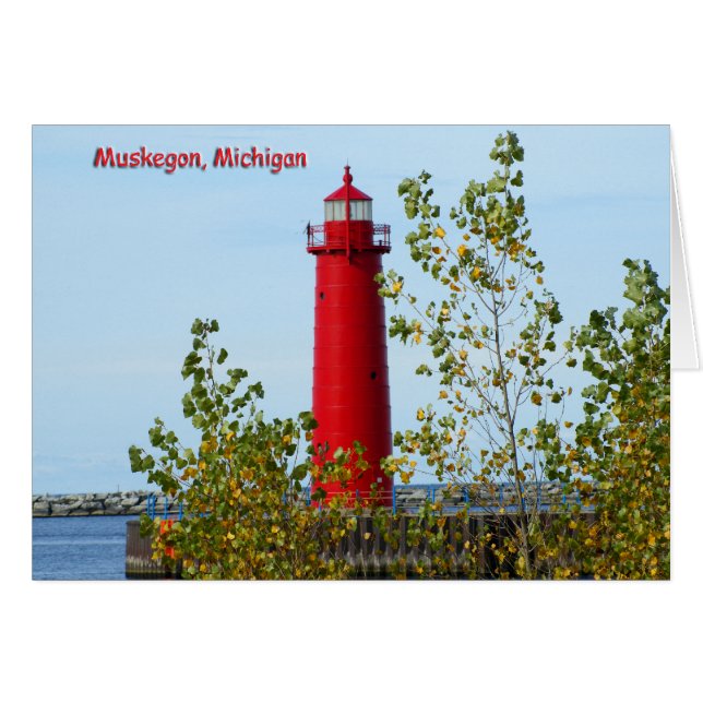Phare de Muskegon (Devant horizontal)