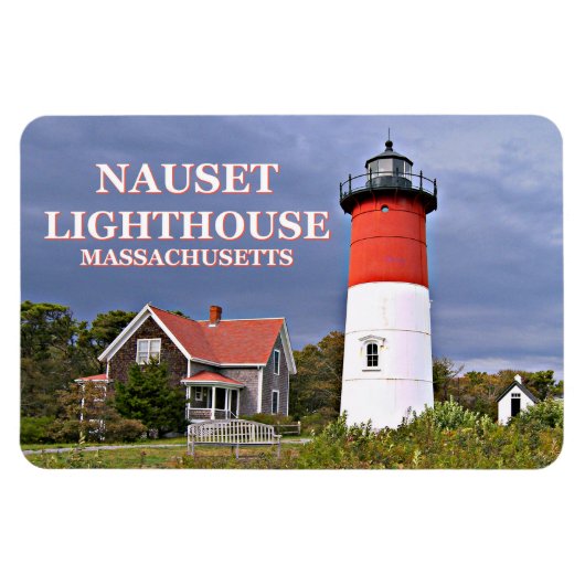 Phare de Nauset, Cape Cod Mass Flexi Magnet (Horizontal)