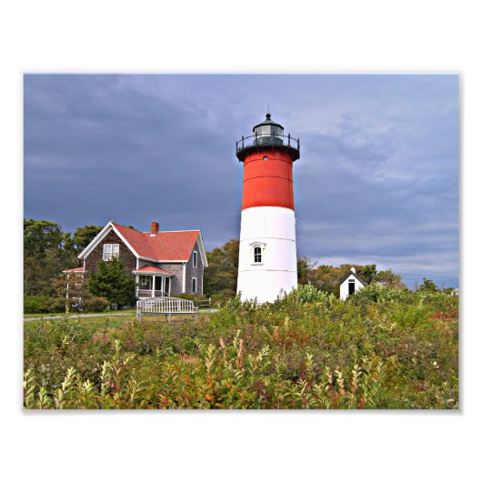 Phare de Nauset, Cape Cod Massachusetts Photo (Devant)