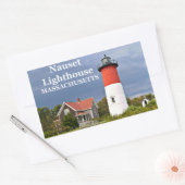 Phare de Nauset, Cape Cod, Sticker Massachusetts (Enveloppe)