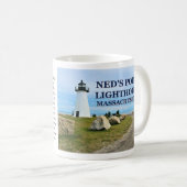 Phare de Ned’s Point, Massachusetts Mug (Devant droit)