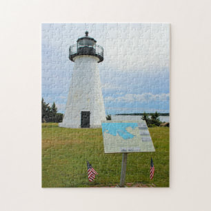Phare de Ned's Point, Puzzle du Massachusetts