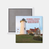 Phare de Nobska Point, Magnet Massachusetts (Recto/Verso)