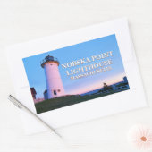 Phare de Nobska Point, Stickers Massachusetts (Enveloppe)