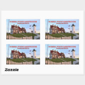 Phare de Nobska Point, Stickers Massachusetts (Feuille)