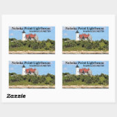 Phare de Nobska Point, Stickers Massachusetts (Feuille)