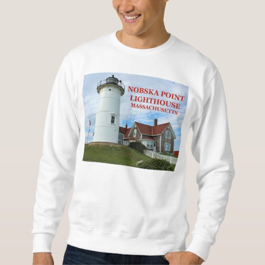 Phare de Nobska Point, Sweatshirt du Massachusetts (Devant)