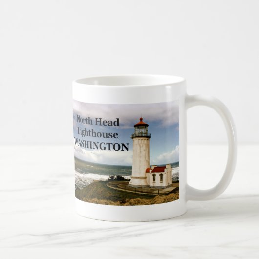 Phare de North Head, Washington Mug (Droite)