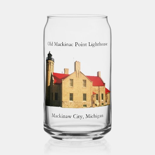 Phare de Old Mackinac Point peut verre (Recto)