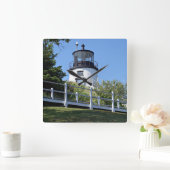 Phare de Owners Head, Maine Horloge murale (Maison)